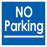 No Parking- 24"w x 24"h Squarecade Panel