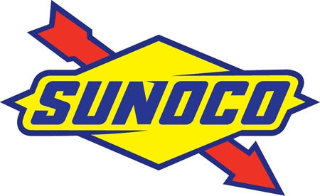 Die-Cut Decal- "Sunoco" Logo