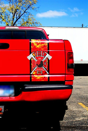 FireFighter Tailgate Decal