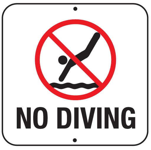 No Diving