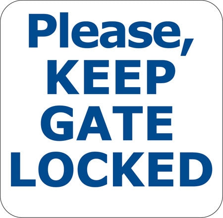 Keep Gate Locked