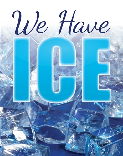 Poster Insert "We Have Ice"