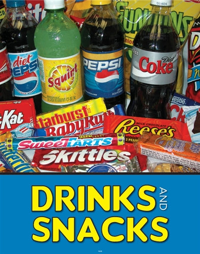 Styrene Drinks & Snacks Insert 22in x 28in