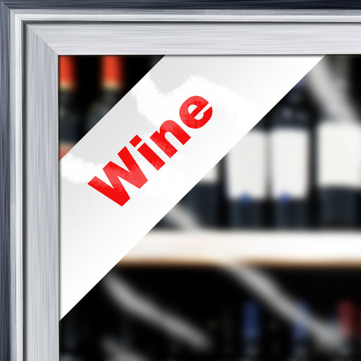 "Wine" Cooler Door Decal