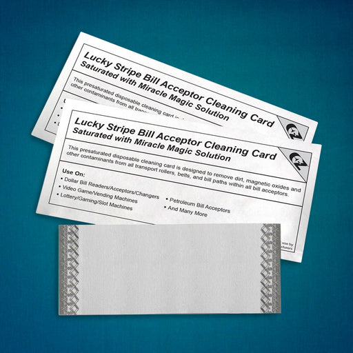 Note Validator Cleaning Card (Box of 50)