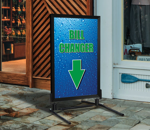 "Bill Changer" (Down)- 28" x 44" .020 Styrene Insert