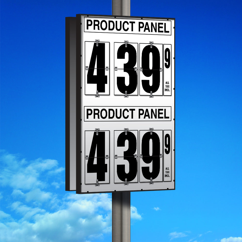 Gas Price Flip Sign