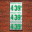 10" Flip Numbers, Three Product gas price sign