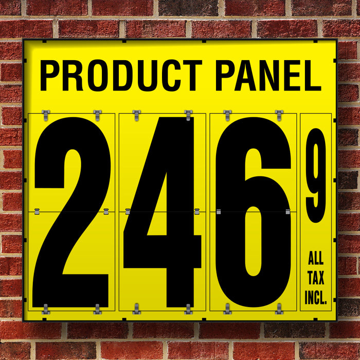 24" Flip Numbers- Single-Product, Wall or Pole Mount