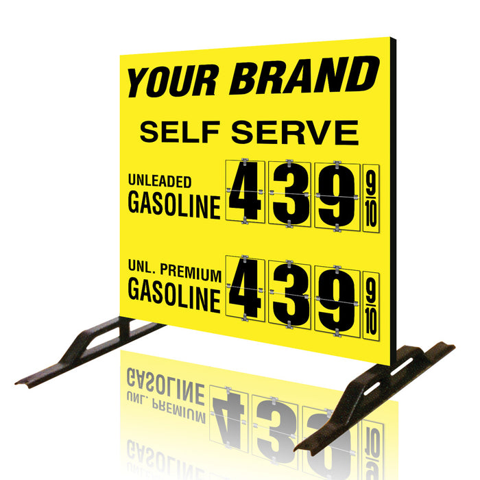 Two Product Flip All Double Sided Sign