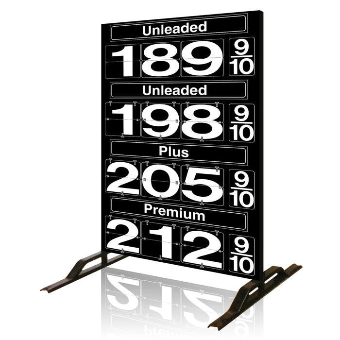 Four Product Fuel Price Sign