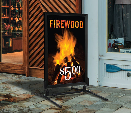 Firewood- 28" x 44" .020 Styrene Price Insert