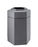 30 Gallon Hex Container Made of Black High Density Polyethylene