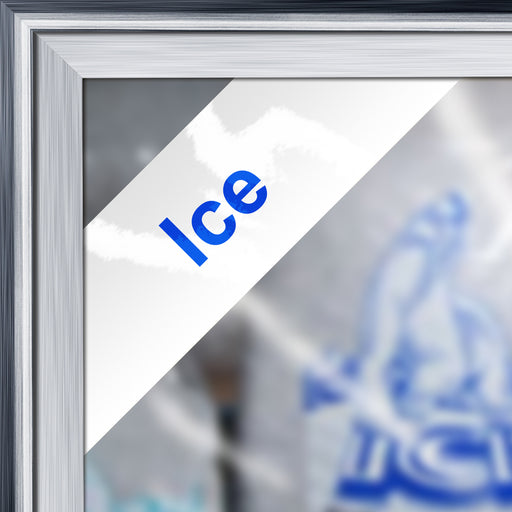 "Ice" Cooler Door Decal