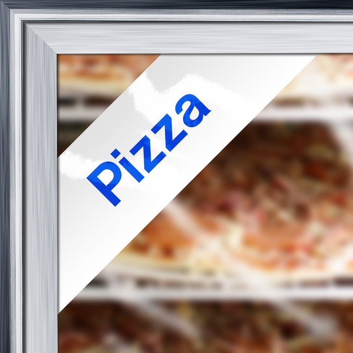 "Pizza" Cooler Door Decal