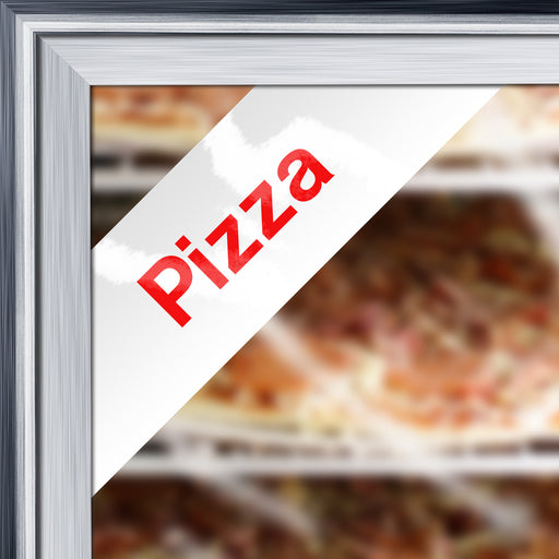 "Pizza" Cooler Door Decal