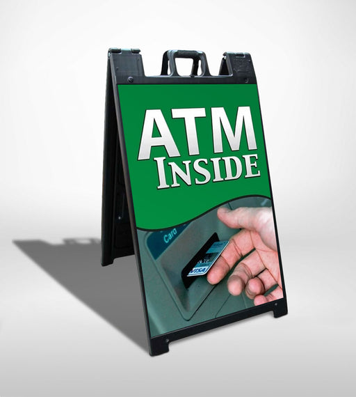 ATM Available Inside- 24"w x 36"h .040 Styrene Insert