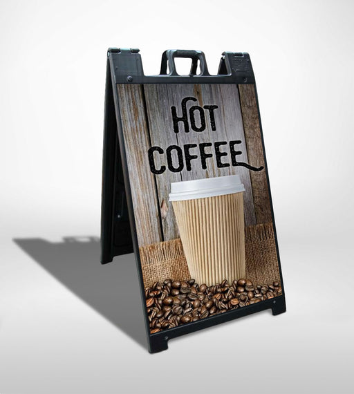 Hot Coffee- 24"w x 36"h .040 Styrene Insert