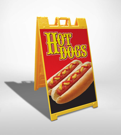 Hot Dogs- 24"w x 36"h .040 Styrene Insert