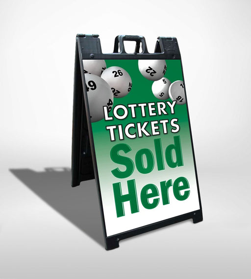 Lottery Tickets- 24"w x 36"h .040 Styrene Insert