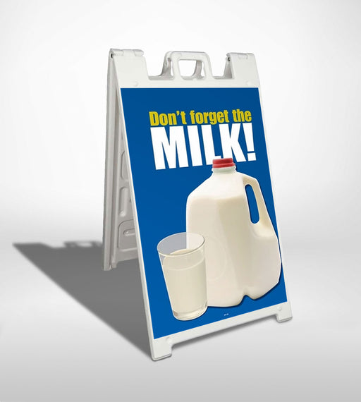 Don't Forget the Milk- 24"w x 36"h .040 Styrene Insert