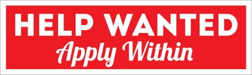 Help Wanted Banner