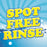 Spot Free Rinse- 12"w x 12"h Square Sign