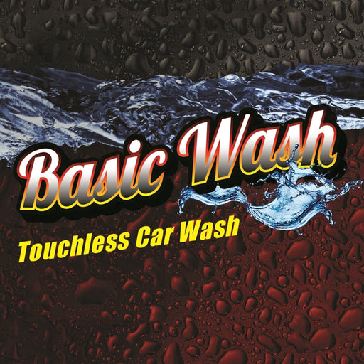Basic Wash- 12"w x 12"h Square Sign