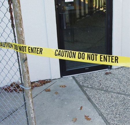 "Caution Do Not Enter" Barrier Tape