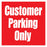 Customer Parking- 24"w x 24"h Squarecade Panel