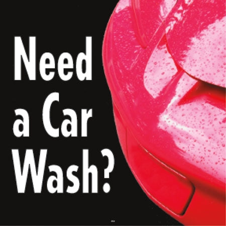 Squarecade Panel- "Need A Car Wash?"