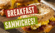 Breakfast Sammiches- 20"w x 12"h Ceiling Dangler