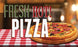 Pizza- 20"w x 12"h Ceiling Dangler