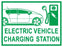 Electric Vehicle Charging Station- 24"w x 18"h Coroplast Yard Sign