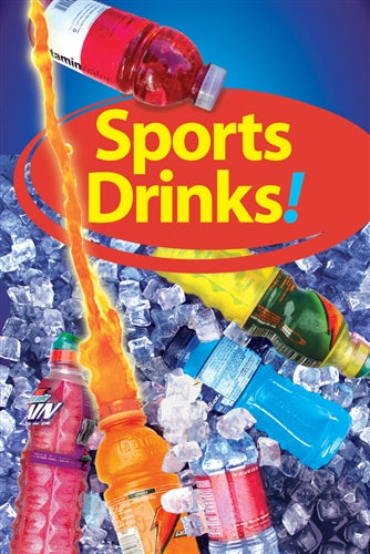 Sport Drinks- 24"w x 36"h .040 Styrene Insert