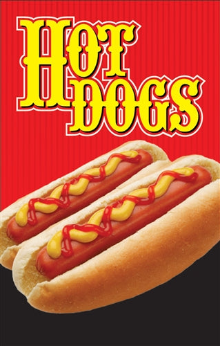 Hot Dogs- 28"w x 44"h 4mm Coroplast Insert