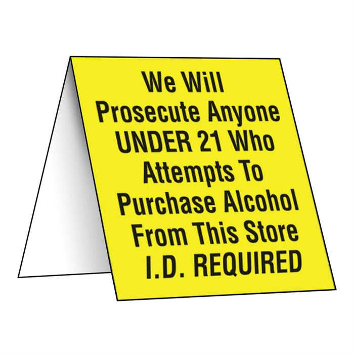 Counter Sign- "We Will Prosecute..."