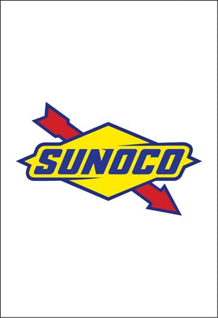 Sunoco Logo- Waste Container Insert