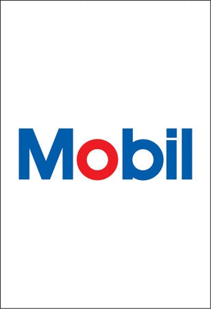 Mobil Logo- Waste Container Insert