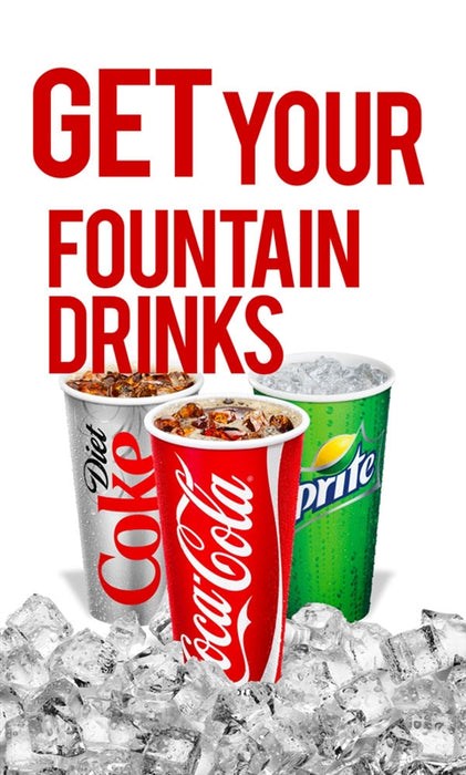 Fountain Drinks- Waste Container Insert