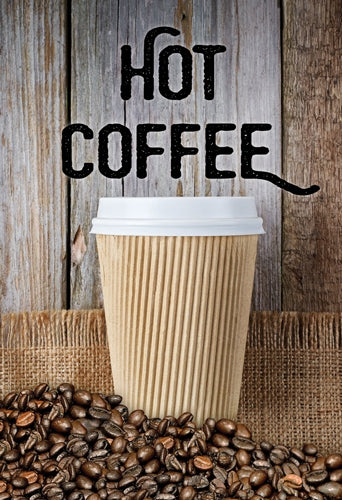 Hot Coffee- Waste Container Insert
