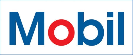 Die-Cut Decal- "Mobil" Logo