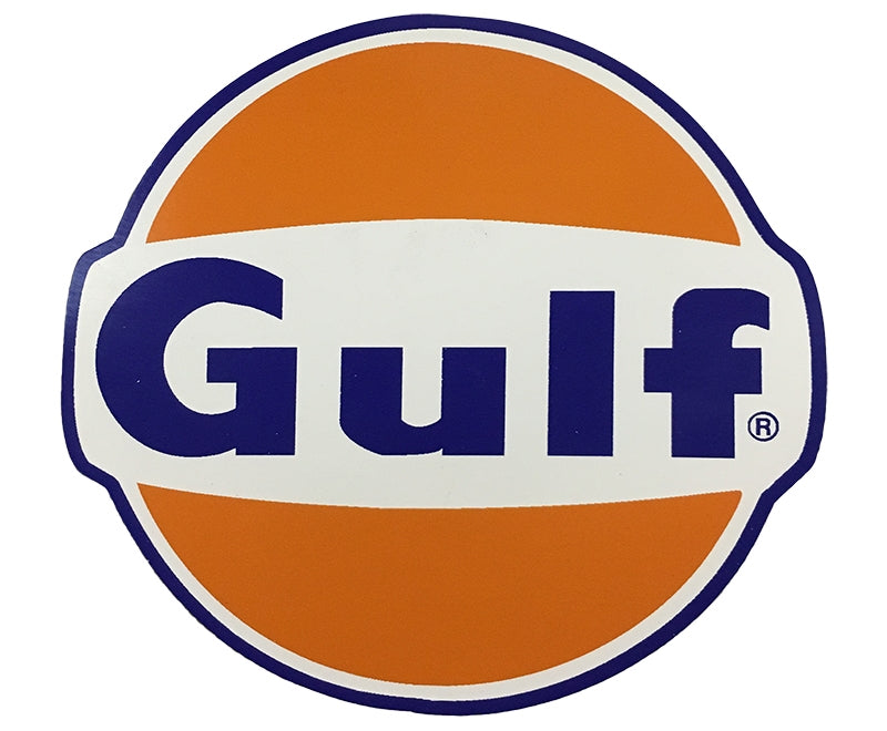 Die-Cut Decal- "Gulf" Logo