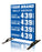 Double Sided  Four Product Flip Sign blue