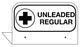 Aluminum FPI Tags- "Unleaded Regular"