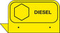 Aluminum FPI Tags- "Diesel"
