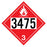 Styrene Truck Placard- "3457" Ethanol
