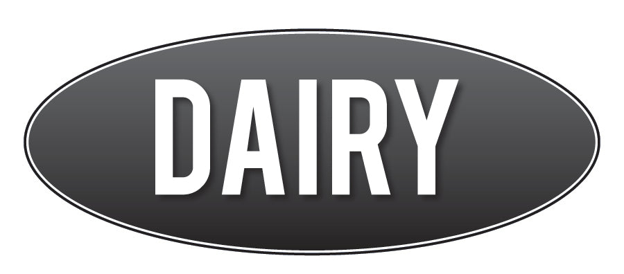 Dairy Store Sign Black