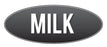 Milk Store Sign Black