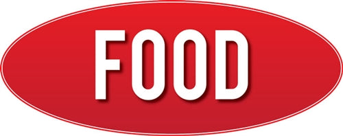 Food Store Sign Red
